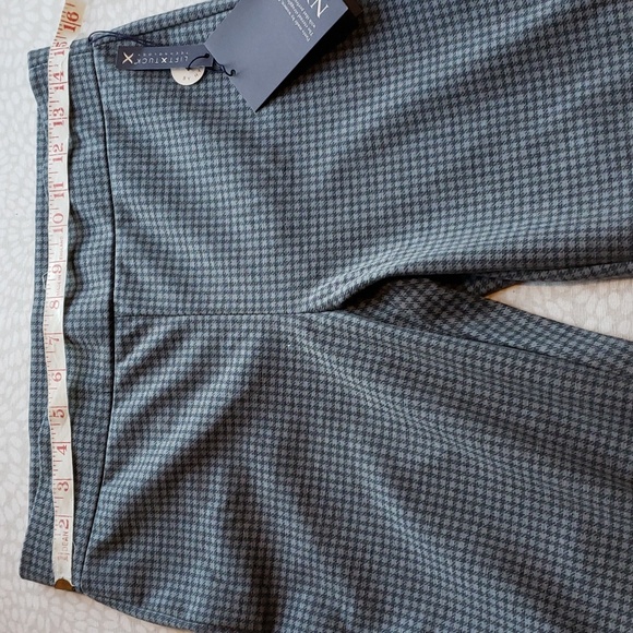 NYDJ Ponte Leggings Madison Gray Houndstooth Lift Tuck Size 4 - NWT - Picture 10 of 13